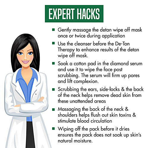 Natures Essence Brightening Diamond Facial Kit, 6 pcs  