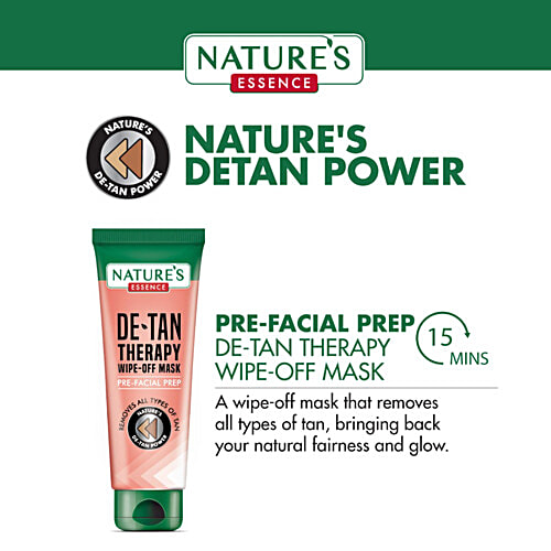 Natures Essence Flawless Papaya Facial Kit, 6 pcs  