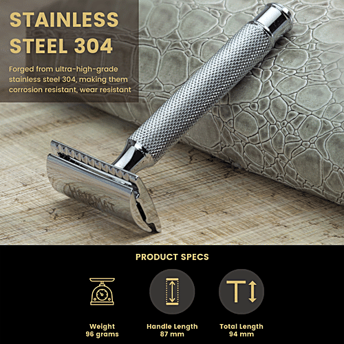 Buy Hajamat Scythe Double Edge Safety Razor Stainless Steel 304