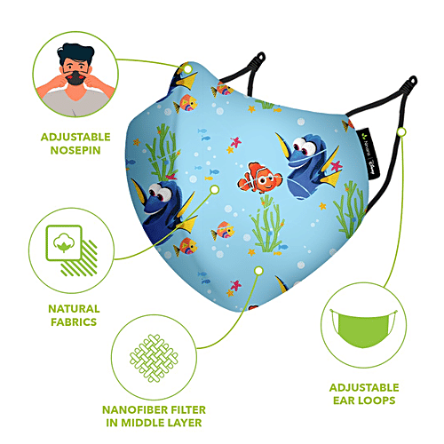 Buy Nirvana Disney Mickey & Minnie N95 Face Covering Mask With