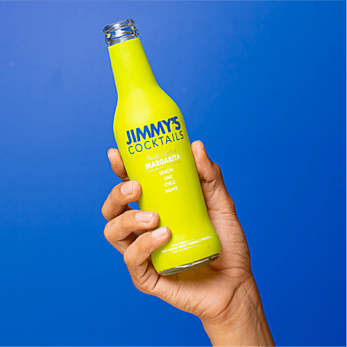 Jimmys Cocktails Margarita - Cocktail & Mocktail Mixer, 250 ml Bottle Finely Crafted
 Authentic Flavour