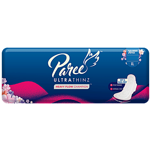 Buy Paree Sanitary Pads Ultra Thinz XL (Trifold) Online at Best