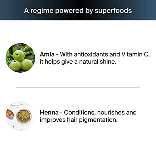 Bombay Shaving Company Natural Black Beard Colour - Henna & Amla, Long Lasting, 60 ml (Colourant + Developer, 30 ml each) 