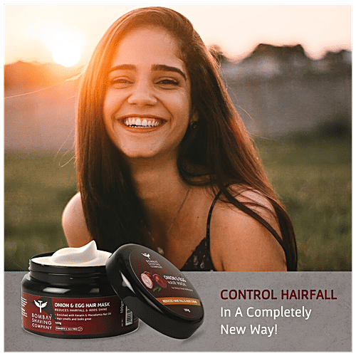 Bombay Shaving Company Onion & Egg Hair Mask, 100 g of Rs 280 bigbasket