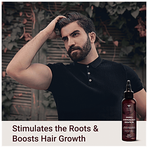 Bombay Shaving Company Onion and Bhringraj Hair Oil, 100 ml