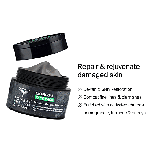 Buy Bombay Shaving Company Charcoal Facial Starter Kit Enriched With