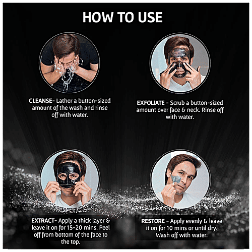 Buy Bombay Shaving Company Charcoal Facial Starter Kit Enriched With