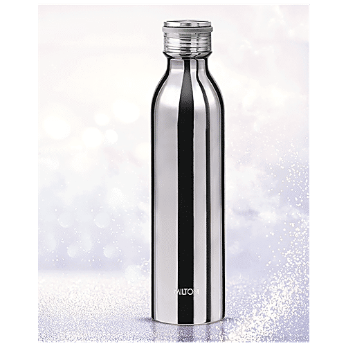 Milton Glitz 1000 Vacuum Insulated Thermosteel Bottle - Leak Proof, Silver, 950 ml