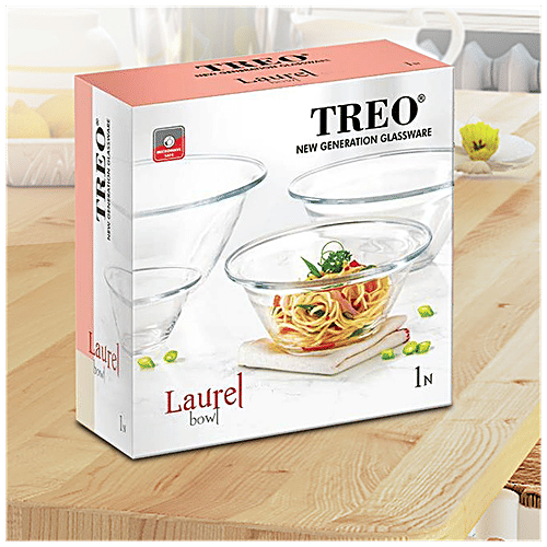 Treo Glass Bowl For Mixing/Serving, 1.65 l  