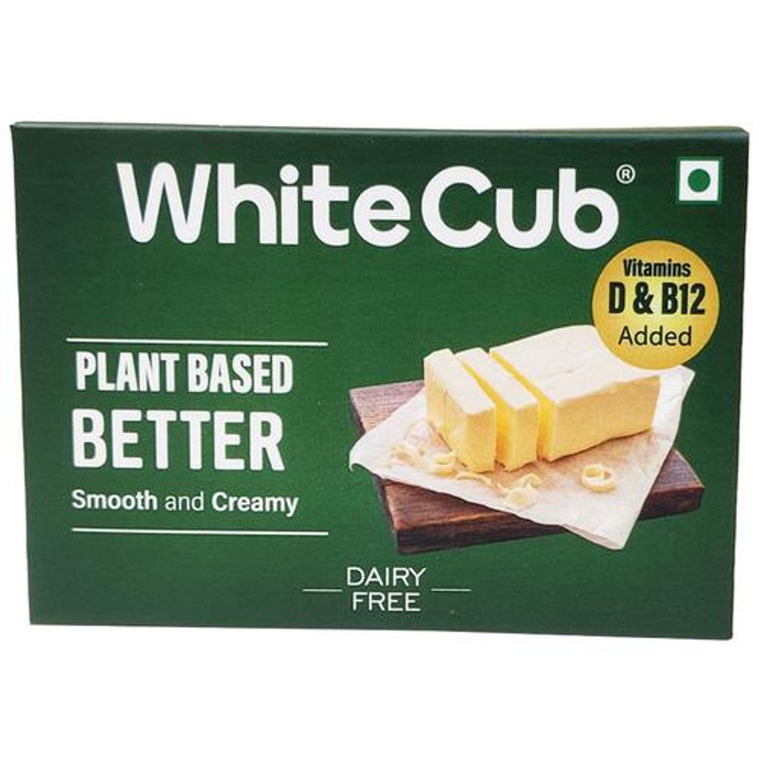 White Cub Plant Based Margarine - Smooth, Creamy, & Salted, 200 g 