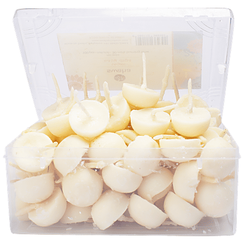 Buy SWAHA Vegan Easy Desi Cow Ghee Diya Natural, Safe To Use Online