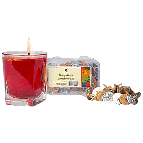 Buy SWAHA Floating Wicks LongLasting, Highly Durable, Easy To Use