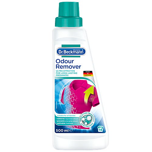 Dr. Beckmann Odour Remover - Ultra Effective For Long-lasting Freshness, Triple Action Technology, 500 ml  