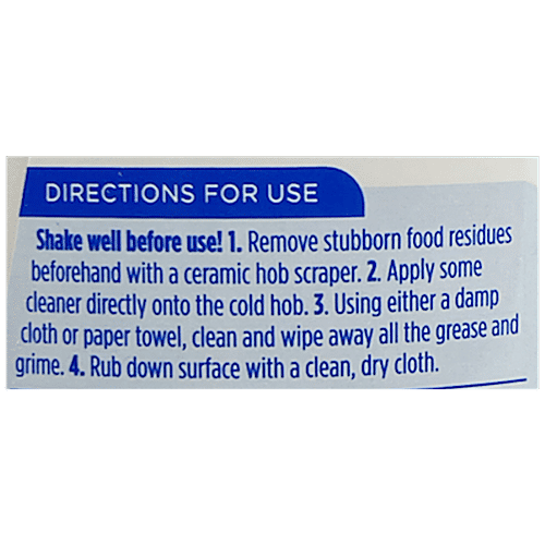 Buy Dr. Beckmann Ceramic Hob Intensive Cleaner Removes Burnton Food