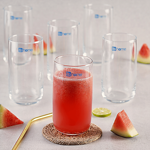 bb home Water/ Juice Glass - Venice, 365 ml (Set of 6) 