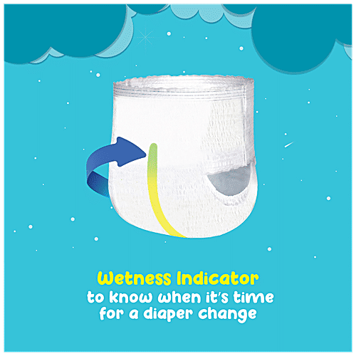 Super Cute's WonderThinz Ultra Thin Pull Up Diapers - Soft, Absorbent, Wetness Indicator, M, 29 pcs  