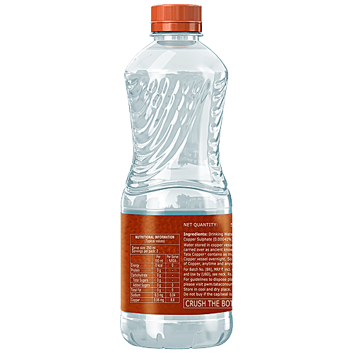 Tata  Copper+ Water With Goodness Of Copper, 500 ml Bottle 