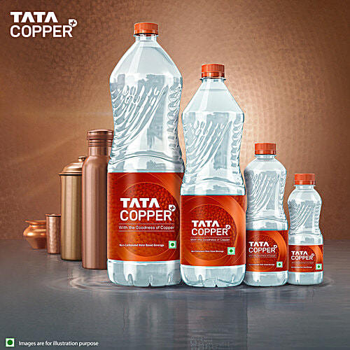 Tata  Copper+ Water With Goodness Of Copper, 500 ml Bottle 