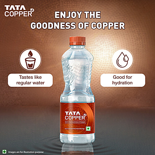 Tata  Copper+ Water With Goodness Of Copper, 500 ml Bottle 