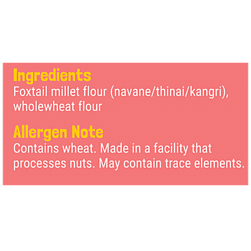 Slurrp Farm Foxtail Millet Vermicelli/Semiya - No Refined Flour, 180 g Pouch Rich In Vitamins & Minerals, Not Fried