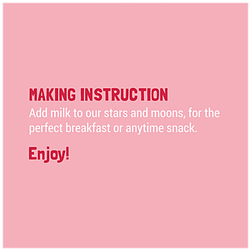 Slurrp Farm Berry Crunch Breakfast Cereal - Ragi Stars & Moons, Healthy Millet, No Maida/Sugar, 400 g Box