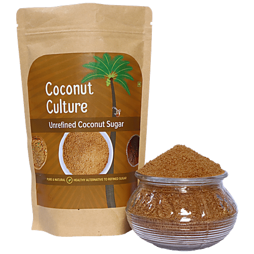 Buy Coconut Culture Unrefined Coconut Sugar Pure, Natural, Low GI