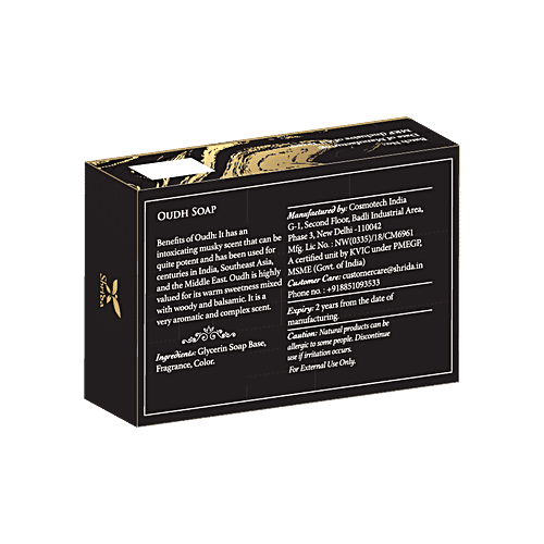 Buy Shrida Oudh Soap Woody & Aromatic Fragrance Online at Best Price