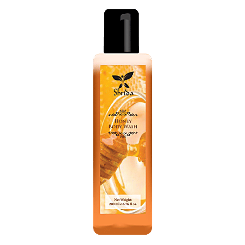 Buy Shrida Honey Body Wash Rich In Antioxidant, Repairs UV Damage