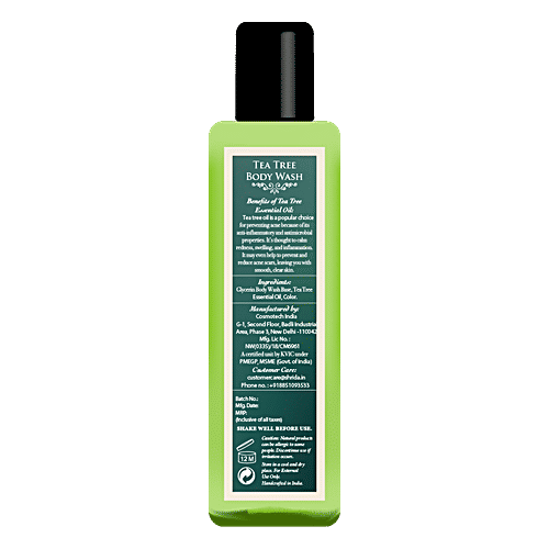 Buy Shrida Tea Tree Body Wash Rich In AntiInflammatory