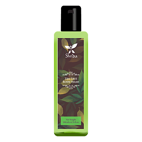 Buy Shrida Tea Tree Body Wash Rich In AntiInflammatory