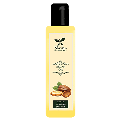 Buy Shrida Argan Oil Rich In Vitamin E, Essential Fatty Acids