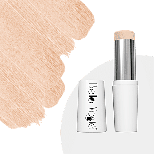 Bella Voste 4-In-1 Makeup Stick - For Foundation, Concealer, Contour & Corrector, Hydrates Skin, 5.5 g Marshmallow (03) 