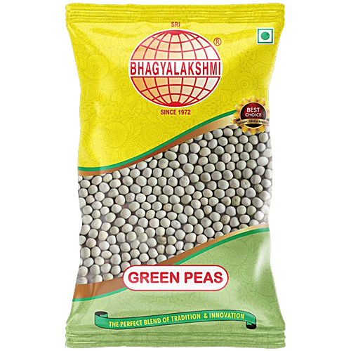 Sri Bhagyalakshmi Green Peas, 500 g  