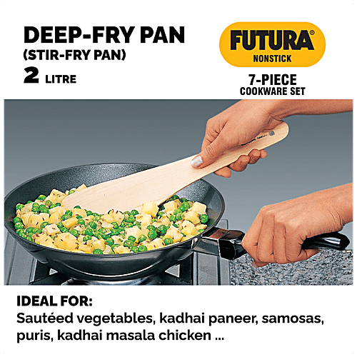Buy Hawkins Futura Nonstick Cookware Set (Two Frying Pans, DeepFry Pan