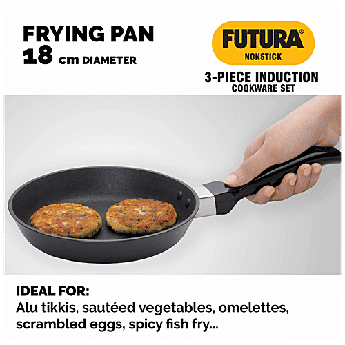 Buy Hawkins Futura Nonstick Cookware Set (Dosa Tava, Frying Pan, Deep