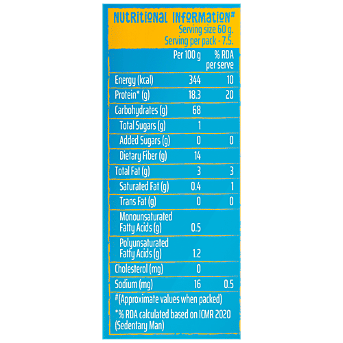 WickedGud Macaroni Pasta - Chickpea, Red Lentil, Brown Rice, High Fiber & Protein, Gluten-Free, 450 g