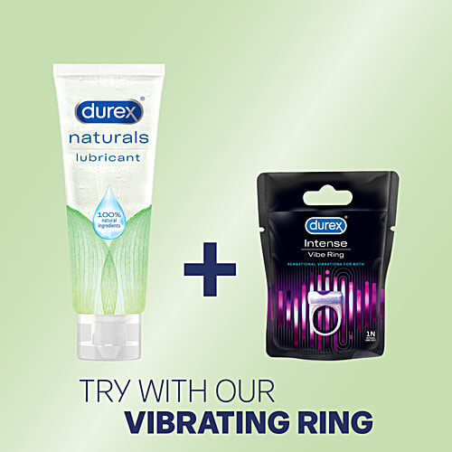 Durex Naturals Intimate Lubricant Gel - 100% Natural Ingredients, 100 ml  