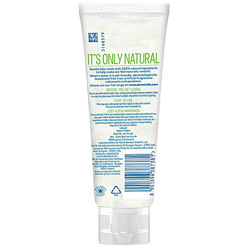 Buy Durex Naturals Intimate Lubricant Gel 100 Natural Ingredients