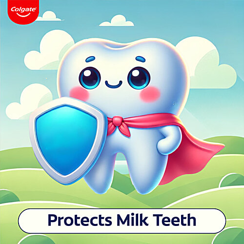 Colgate Kids Cocomelon Toothpaste - For 2-5 Years, Strawberry, 80 g  Cavity Protection Of Milk Teeth