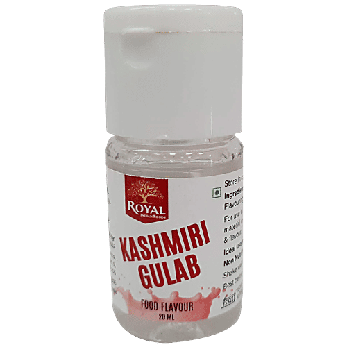 Royal Indian Foods Food Flavour - Kashmiri Gulab, 20 ml