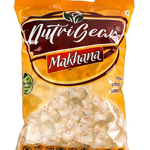 NutriGear Plain Makhana, 250 g  