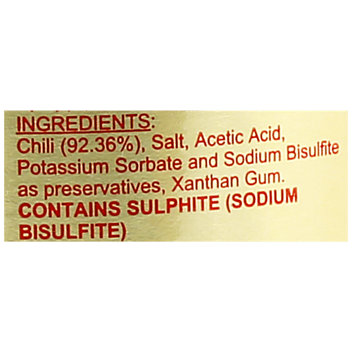 Tuong Ot Sriracha Ground Fresh Chilli Paste - Sambal Oelek, Spicy, 510 g Bottle 