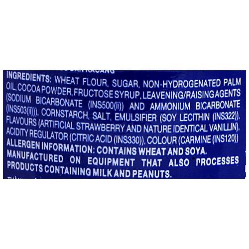 Cadbury Imported Mini Oreo Biscuit - Delicious & Crunchy, Strawberry Cream, 61.3 g Bottle