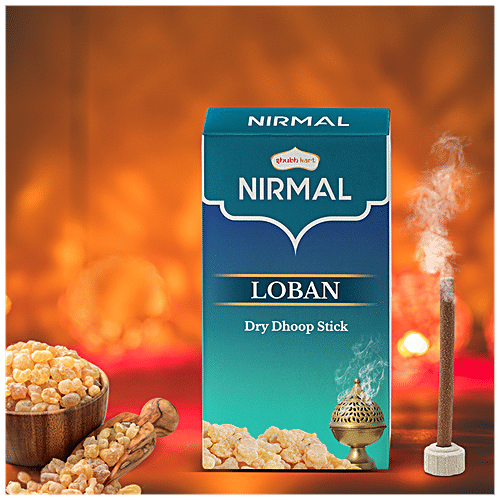Shubhkart Nirmal - Dry Dhoop Sticks, Loban, 10 pcs  