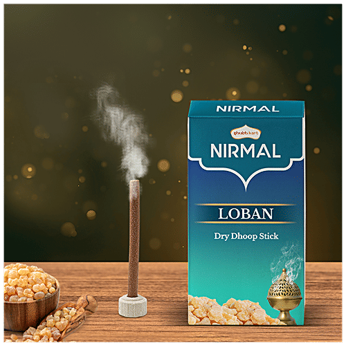 Shubhkart Nirmal - Dry Dhoop Sticks, Loban, 10 pcs  