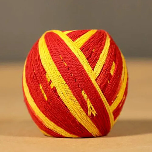 Shubhkart Moli Roll/Milan - Red & Yellow, 1 pc