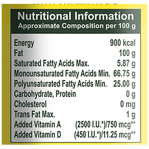 Maanik Gold Gold Yellow Mustard Oil - Enriched With Vitamin A & D, Ideal For Cooking, 5 L Tin