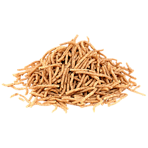 Snaqary Ratlami Multigrain Sev - Super Grain Ragi, High In Protein, Healthy, Delicious, 140 g Standy Pouch 