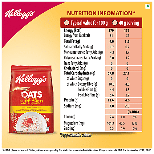 Kellogg's Oats, 400 g  