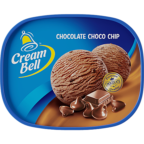 Cream Bell Ice-Cream - Chocolate Choco Chip, Rich & Creamy, 750 ml  